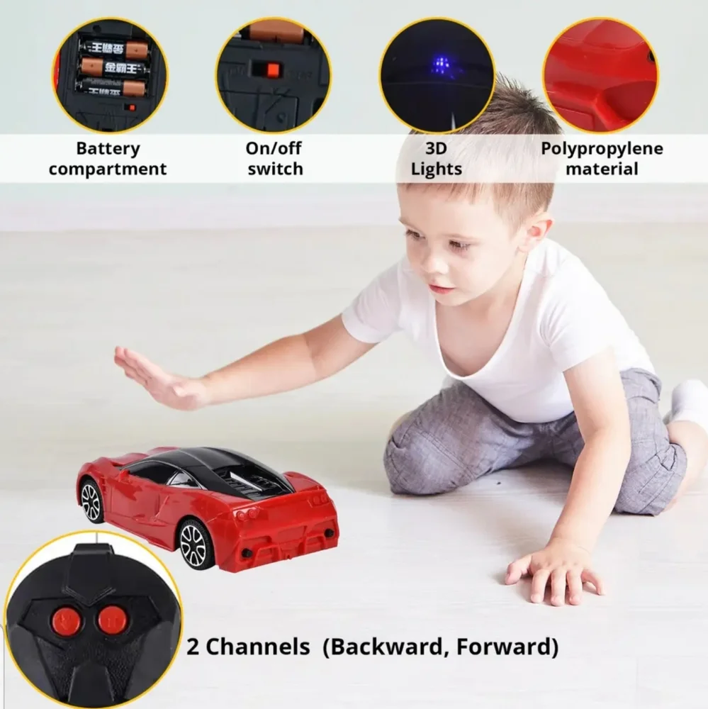 - Remote Control Simulation Model RC Red Car